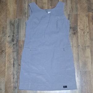 Calvin Klein Jeans Sleeveless  Dress in Light Gray Size 11 *see Description